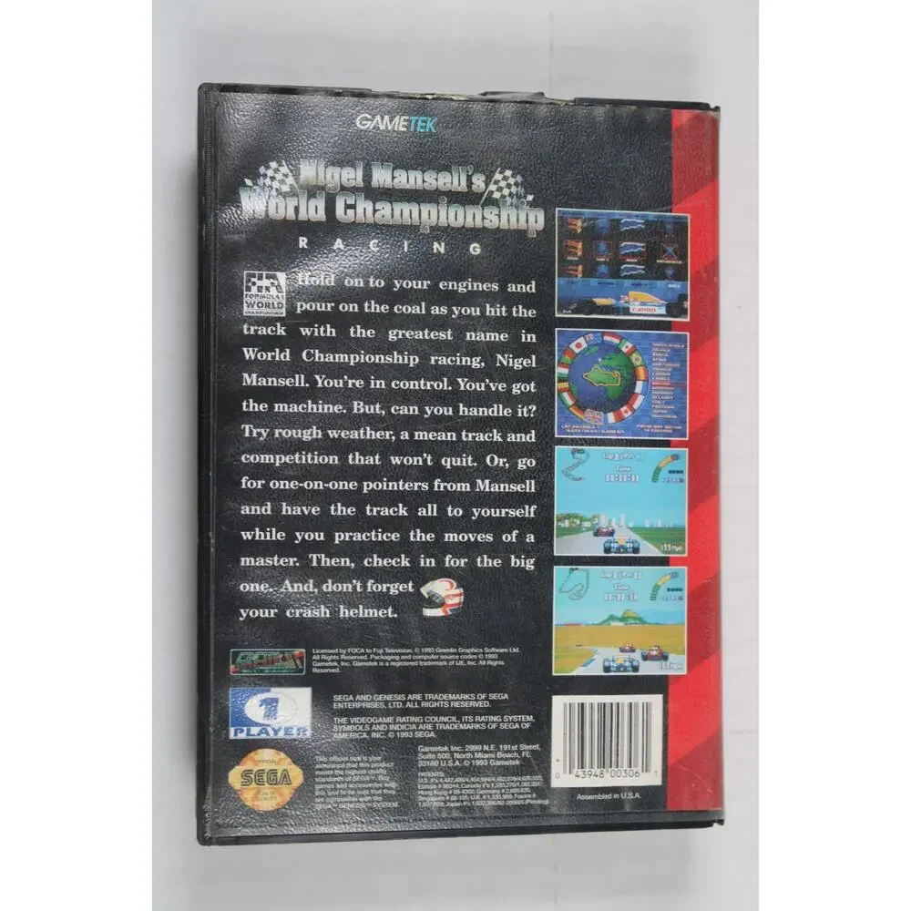 Sega listing information